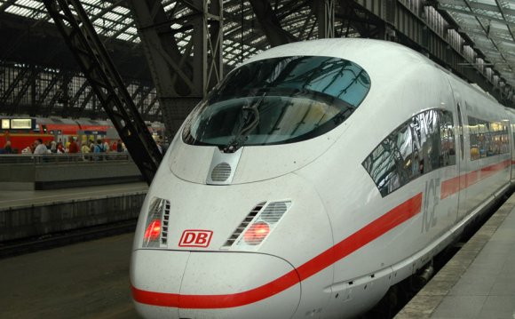 ICE train from Cologne to