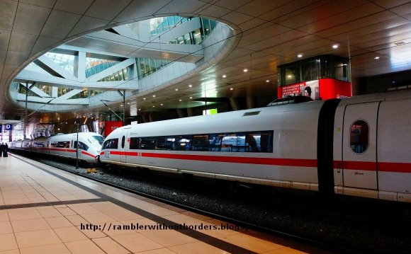 ICE train, Frankfurt, Germany