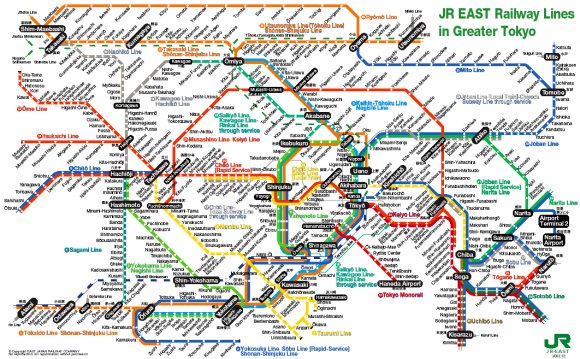 Tokyo-JR-Map