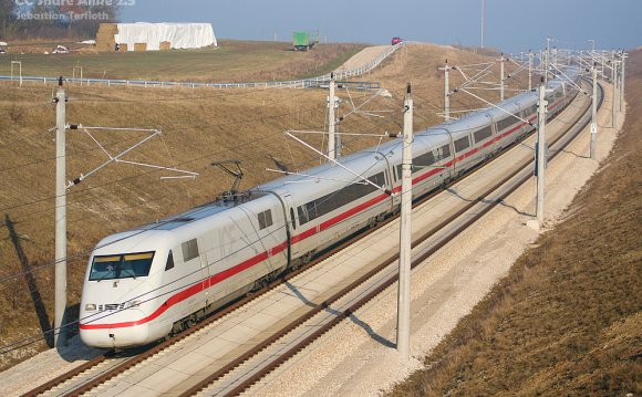 High-speed trains in Germany