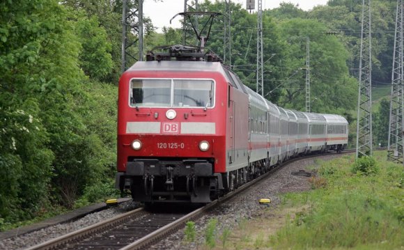 Berlin to Köln train