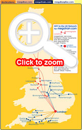 Click to see ful map of Megatrain routes