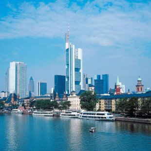 Frankfurt's skyscraper-filled skyline has earned it the nickname