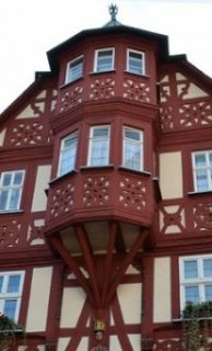 half timbered house