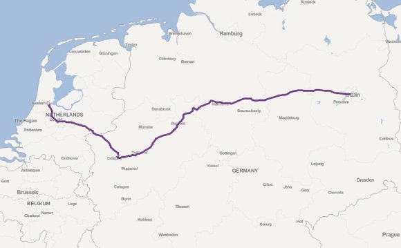 Train from Netherlands to Germany