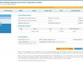 Railways Reservation tickets booking in online