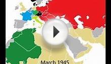 Animated map - WWII in Europe 1939-1945