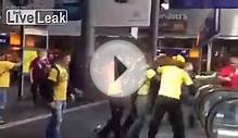 Brawl Between Followers Of Borussia Dortmund And Bayern