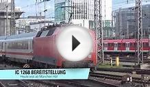 German ICE High Speed Trains at Munich Main Station (16.10