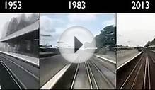 London to Brighton Train Journey 1953 - 2013