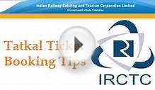 Online IRCTC Tatkal Tickets Booking Quickly |Tips & Tricks