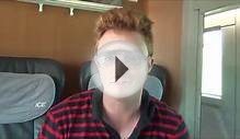 Taking the train in Germany from Frankfurt to Berlin