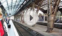 Thalys arriving in Cologne main train station. Destination