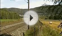 Trains passing Huseby (Lier) at 130km/h