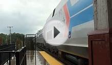 Two Amtrak Trains in Berlin, CT