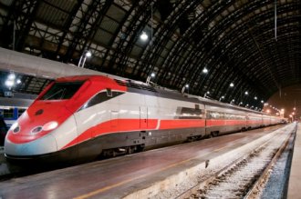 High-speed Italian train
