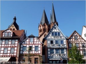 medieval half-timbered houses