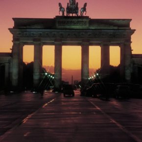 The Brandenburg Gate is a Berlin landmark.