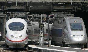 The TGV high speed train and ICE Inter City Express duet is an important collaboration between often rival rail giants, France's SNCF and Deutsche Bahn