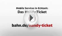 Handy-Ticket Buchung im DB Navigator der Deutschen Bahn