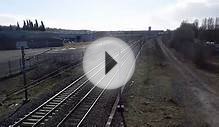 Network Rail Track Machine Passing Birtley Jn