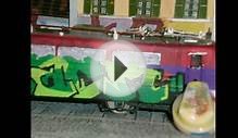 Stop Motion Graffiti Trainbombing HD